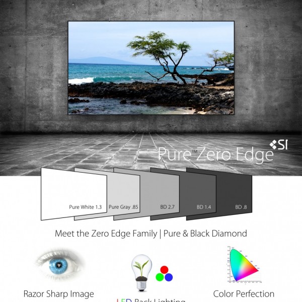 screen innovation Pure-Zero-Edge